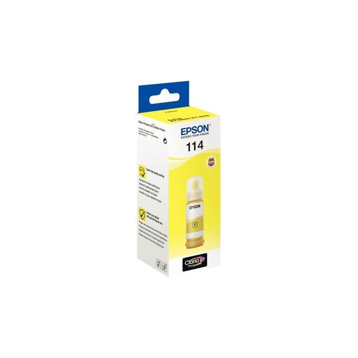 Flacon encre à la marque Epson T07B440 jaune 114 C13T07B440 EPSON