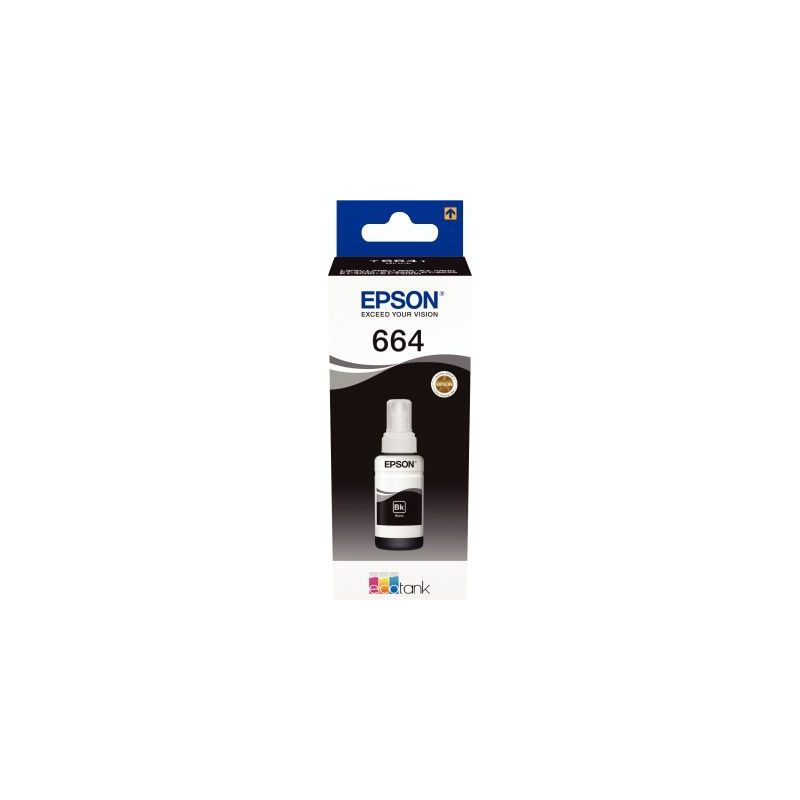 Achetez Flacon encre à la marque Epson T664140 noir 664 EPSPIT664140 EPSON pas cher sur Ma Rentrée.. Achetez Flacon encre à la marque Epson T664140 noir 664 EPSPIT664140 EPSON pas cher sur Ma Rentrée..