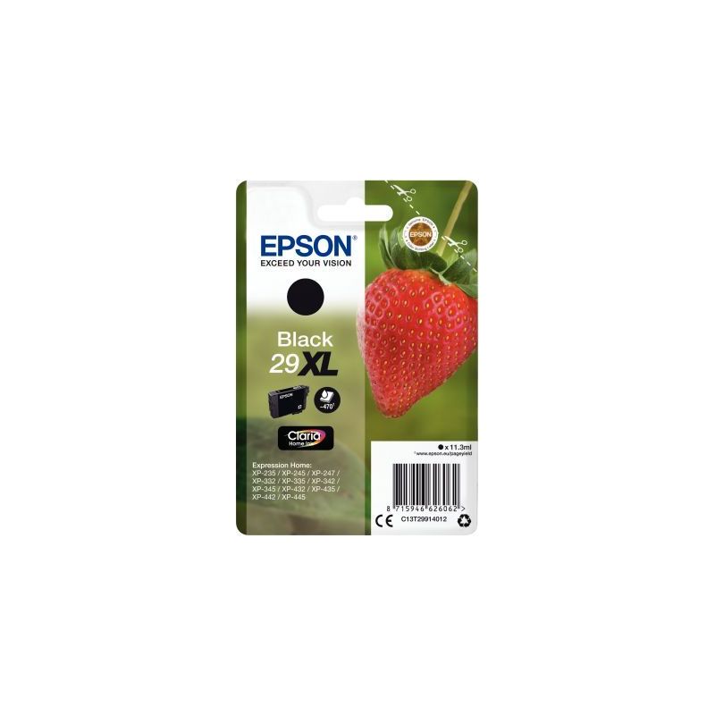 Achetez EPSON Cartouche Jet d'encre xl Noir C13T29914010 pas cher sur Ma Rentrée Scolaire Achetez EPSON Cartouche Jet d'encre xl Noir C13T29914010 pas cher sur Ma Rentrée Scolaire