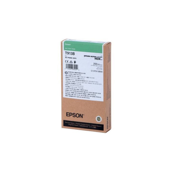 Epson cartouche jet d'encre photo vert authentique (T913B) T913B EPSPIT913B00 EPSON