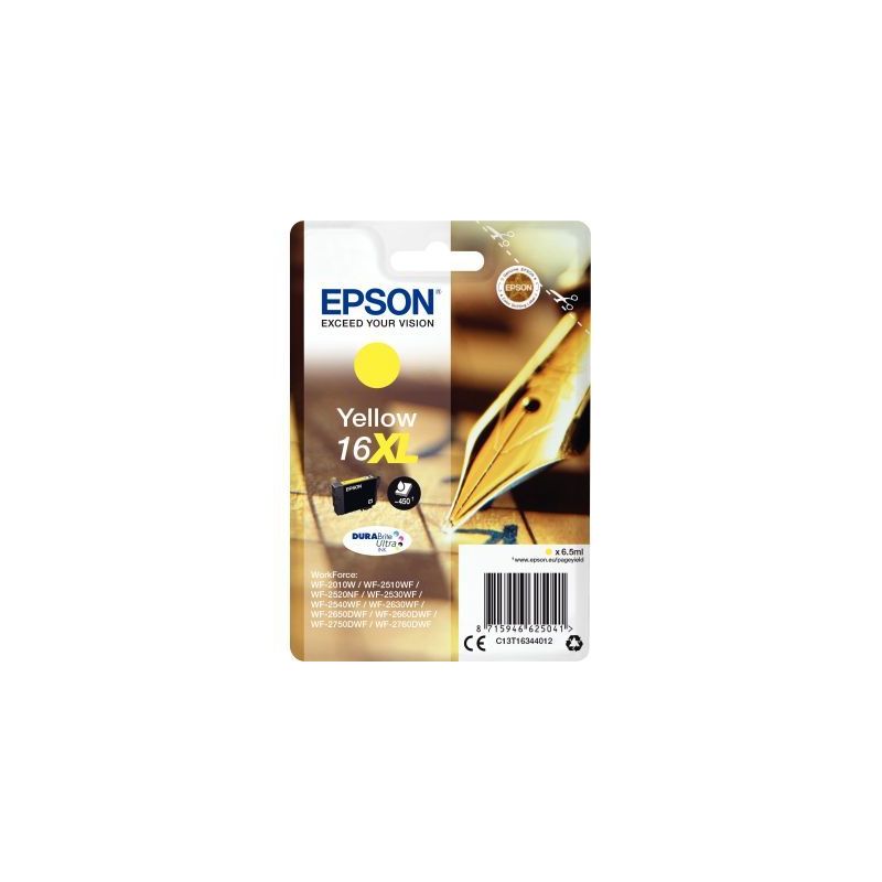 Achetez Cartouche jet d'encre à la marque Epson T163440 jaune haute capacité Stylo plume EPSPIT163..