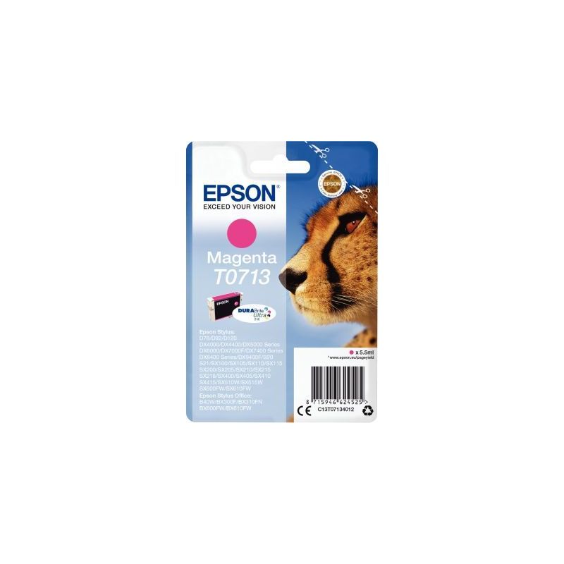 Achetez Cartouche jet d'encre à la marque Epson T071340 magenta Guépard EPSPIT07134012BU EPSON pas..