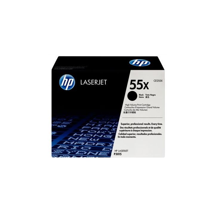 Cartouche laser à la marque HP CE255X noir haute capacité 55X HPSPLCE255X HP