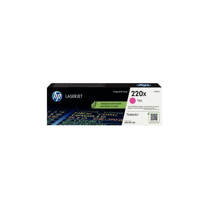 HP 220X toner magenta grande capacité authentique (W2203X) 220X W2203X HP