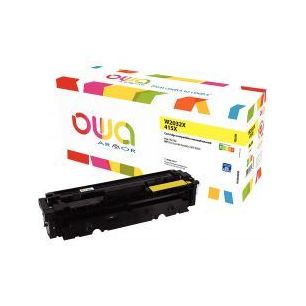 Achetez OWA cartouche laser jaune haute capacité remanufacturée compatible HP 415X (W2032X) 415X K..