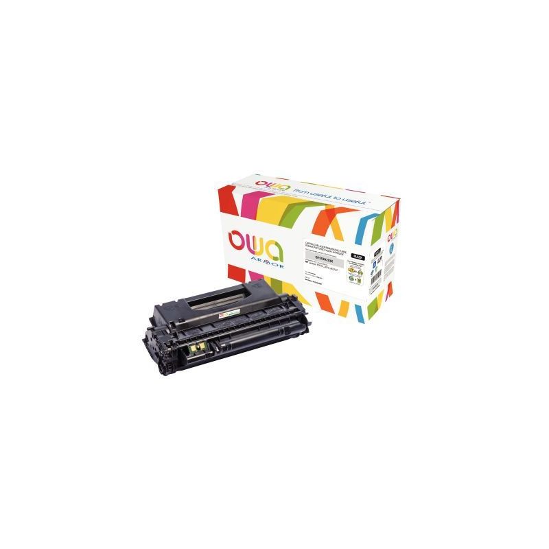 Achetez Cartouche laser compatible à la marque HP Q7553X noir jumbo K12335OW OWA ARMOR pas cher sur..