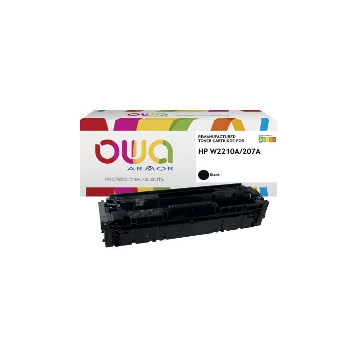 OWA toner laser remanufacturé compatible HP 207A (W2210A) 207A K18887OW OWA ARMOR