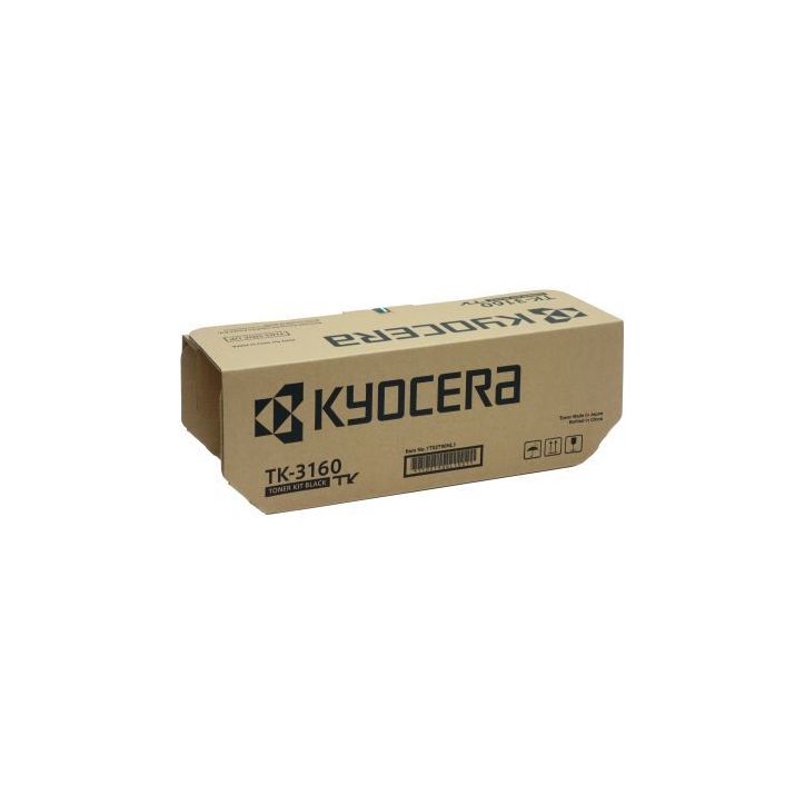 Kyocera TK-3160 toner laser noir authentique KYSPLTK3160 KYOCERA MITA