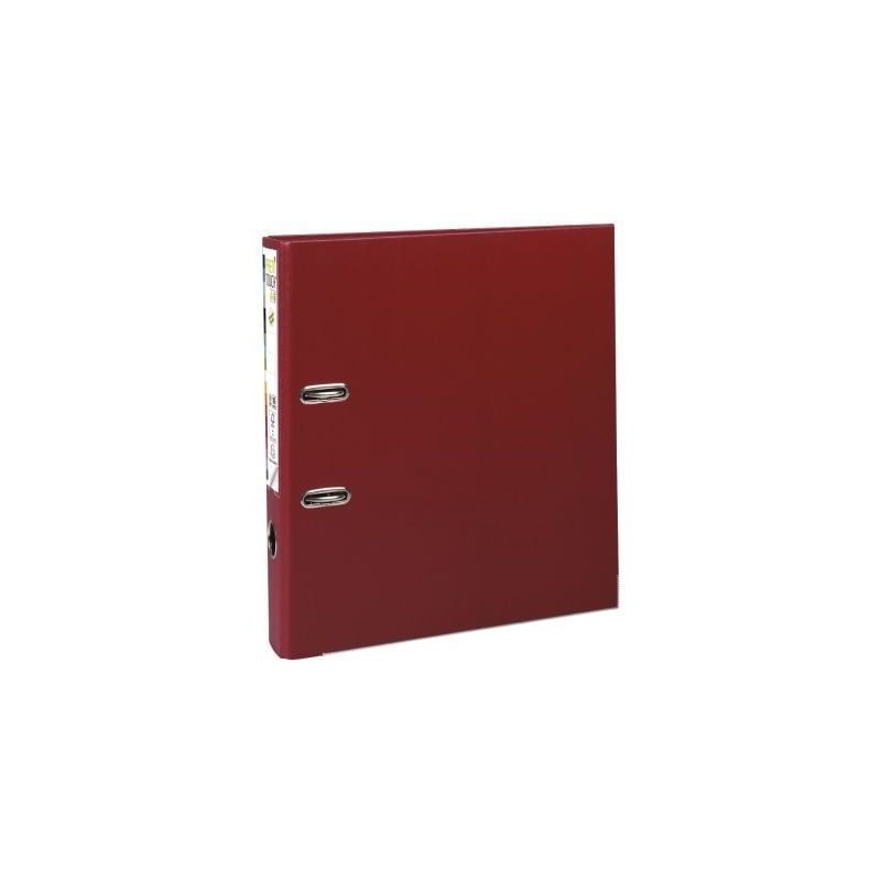 Achetez Classeur à  levier en plastique PREM'TOUCH format A4 maxi dos 8 cm bordeaux 53304E EXACOMP..