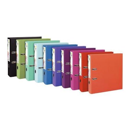 Achetez Classeur à levier PREM'TOUCH format A4+, dos 8 cm, couleurs pastel assorties 53384E PREM'TO..