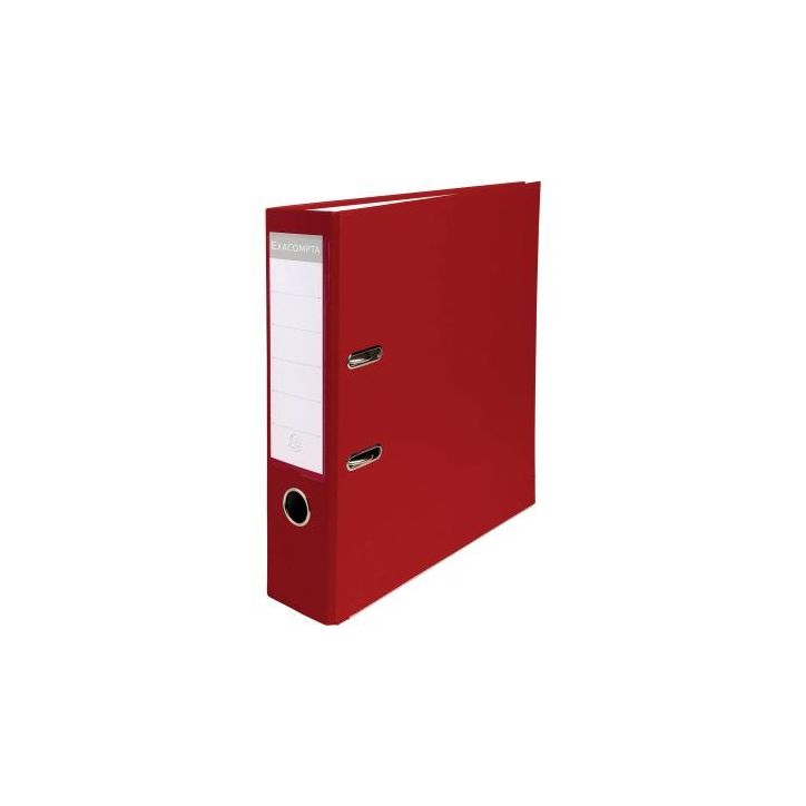 Classeur à levier pour format A4, dos 8 cm, bordeaux 918418B EXACOMPTA