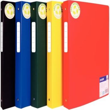 Achetez Classeur 4 anneaux ECOGREEN en polypropylène recyclé, dos 2 cm, format A4, coloris assorti..