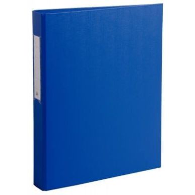 Achetez Classeur rembordé en polypropylène 4 anneaux ronds diamètre 25 mm coloris bleu 51382E EXA..