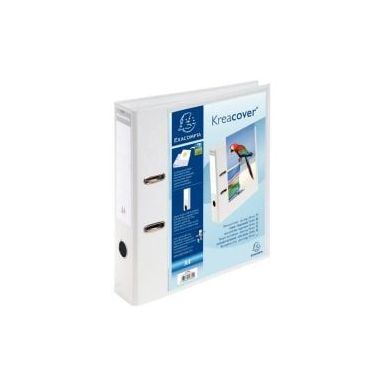 Achetez Classeur à levier personnalisable KREACOVER dos 7 cm, blanc 53789E KREACOVER EXACOMPTA pas ..