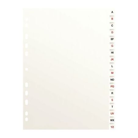 Achetez Jeu de 18 intercalaires alphabétiques format 21x29,7 cm carte dossier 100204593 HAMELIN pas..