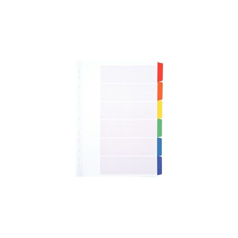 Achetez Jeu de 6 intercalaires cartonnés format A4 (21 x 29,7 cm) 8317006-980 LANDS pas cher sur Ma..