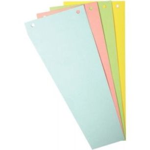 Achetez Paquet de 100 fiches intercalaires trapézoïdales FOREVER 180g, coloris assortis 13595E FOR..