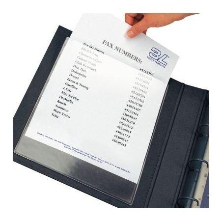 Achetez Blister de 10 pochettes adhésives transparentes pour format A4 10090 3L pas cher sur Ma Ren..
