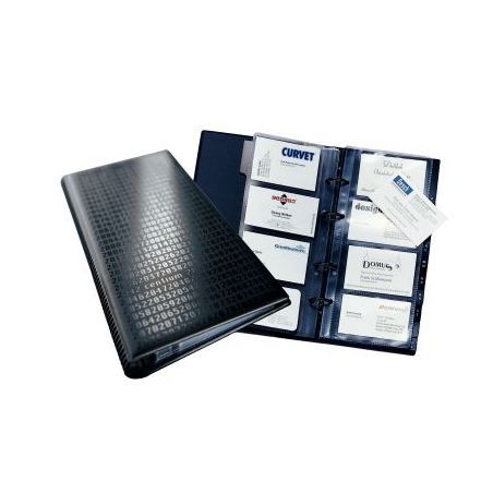 Achetez Reliure 4 anneaux VISIFIX CENTIUM pour 200 cartes de visite 2403-01 DURABLE pas cher sur Ma ..