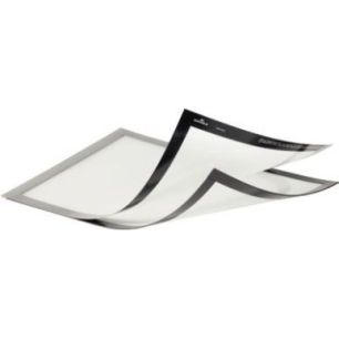 Achetez Sachet de 2 cadres d'affichage Duraframe Magnetic Plus A4 argent 498523 DURABLE pas cher sur..