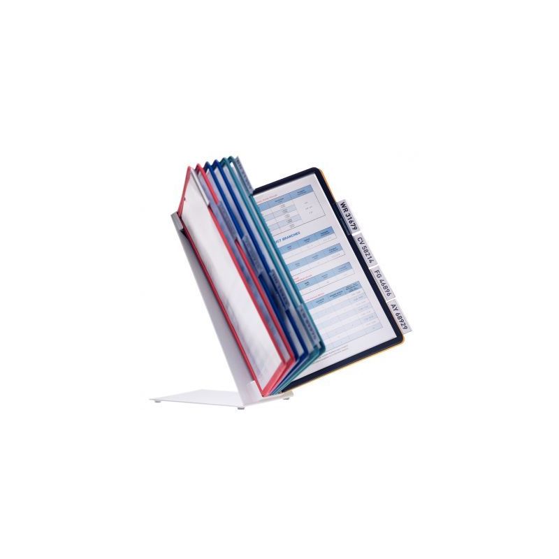 Achetez Pupitre de table Vario 10 pochettes 5570-00 DURABLE pas cher sur Ma Rentrée Scolaire