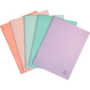 Achetez Protège-documents AQUAREL 80 vues en polypropylène, coloris assortis 88460E AQUAREL EXACOM..