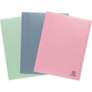 Achetez Protège-documents 40 vues en polypropylène recyclé AUTENTIK, coloris assortis 88239E AUTE..