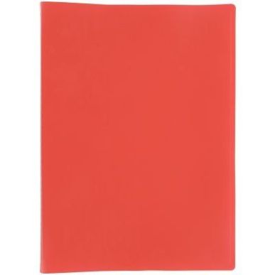 Achetez PERGAMY Protège-documents en polypropylène 40 vues Rouge, couverture 3/10e, pochettes 6/10..