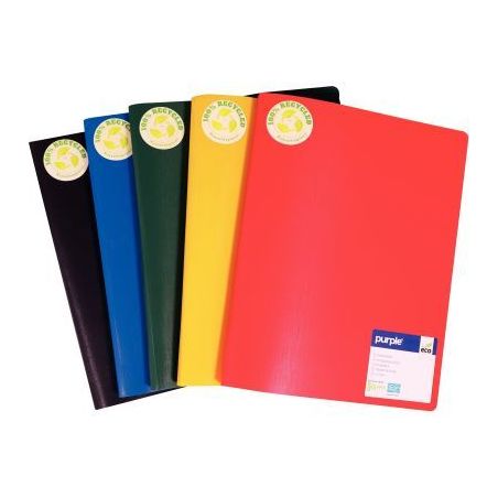 Achetez Protège-documents ECOGREEN en polypropylène opaque recyclé, 80 vues, coloris assortis 150..