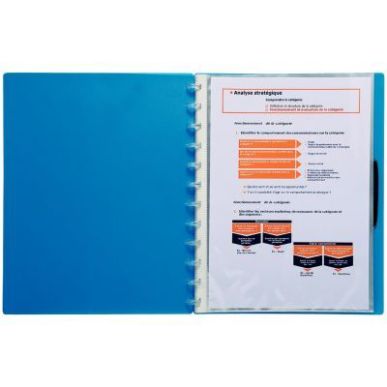 Achetez Paquet de 20 pochettes pour protège-documents à pochettes amovibles 56270E EXACOMPTA pas c..