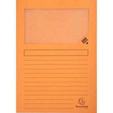 Achetez Paquet de 100 pochettes coin papier FOREVER 130g, orange 50104E FOREVER EXACOMPTA pas cher s..