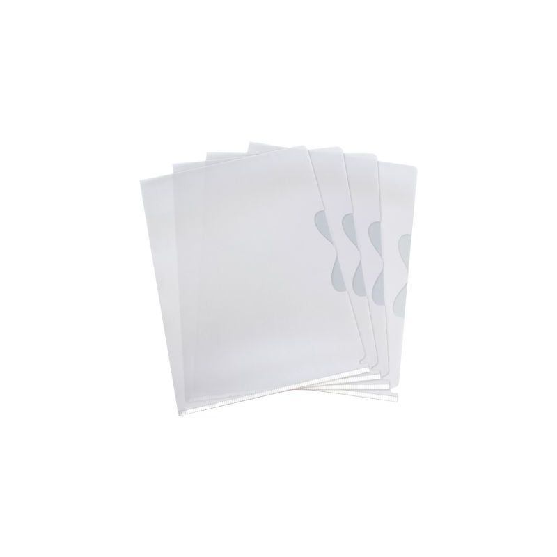 Achetez Paquet de 10 pochettes coin en PVC 14/100ème incolore 5120 pas cher sur Ma Rentrée Scolair..