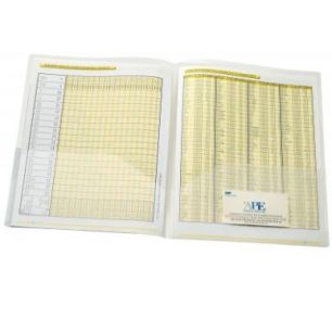 Achetez Paquet de 10 chemises double poche en polypropylène 20/100e, incolore 3965E EXACOMPTA pas c..