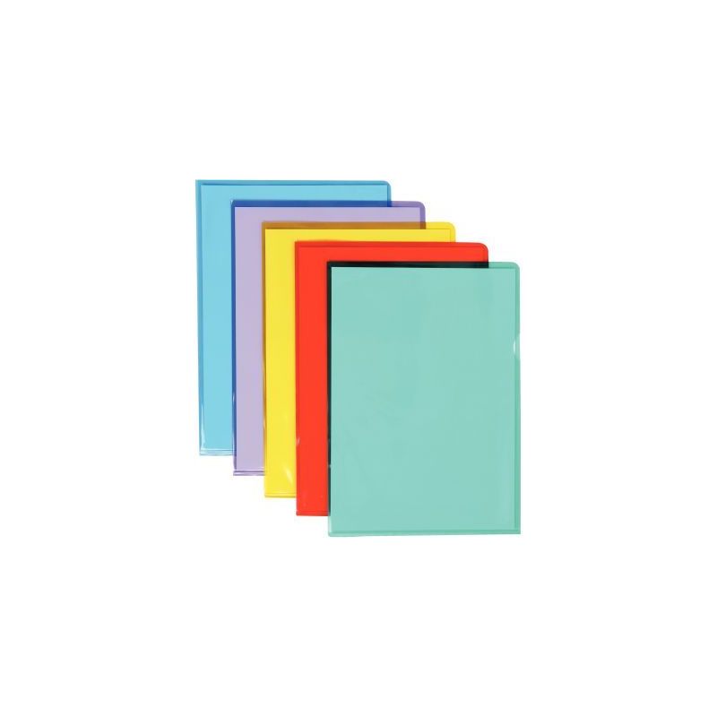 Achetez Sachet de 50 pochettes coin en PVC lisse, coloris assortis 2521 COPALOR pas cher sur Ma Rent..