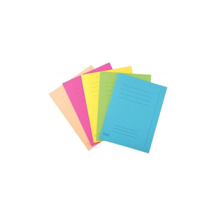 Paquet de 50 chemises pré-imprimées FOREVER 220g, format 24x32 cm, couleurs assorties 435000E FOREVER EXACOM(...)