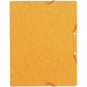 Achetez Lot de 10 chemises sans rabat à élastiques en carte lustrée, jaune 55469E EXACOMPTA pas c..