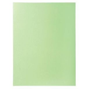 Achetez Paquet de 50 chemises 2 rabats 210g format 24x32 cm Vert clair 332004E SUPER EXACOMPTA pas c..