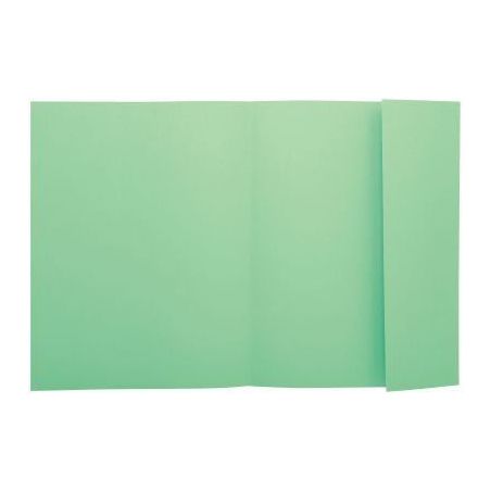 Achetez Paquet de 100 chemises 1 rabat 160g 24x32 cm vert clair 348004E SUPER EXACOMPTA pas cher sur..