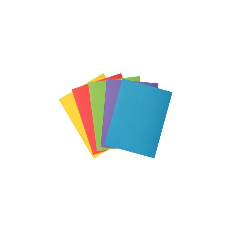 Achetez Paquet de 50 chemises 2 rabats 210g ROCK"S 220 format 24x32 cm coloris assortis 216000E ROCK..