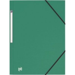 Achetez Chemise 3 rabats à élastiques MEMPHIS en polypropylène opaque 5/10ème, coloris vert 1002..