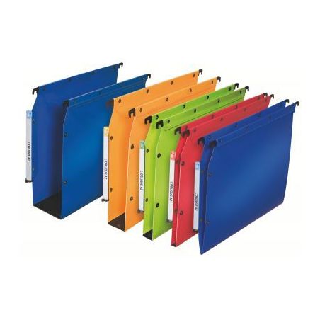 Achetez Paquet de 10 dossiers suspendus polypro Ultimate armoire dos de 80mm bleu 100330582 HAMELIN ..