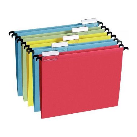 Achetez Lot de 5 dossiers suspendus pour tiroirs, fond V, en kraft couleur 100% recyclé 400043845 H..