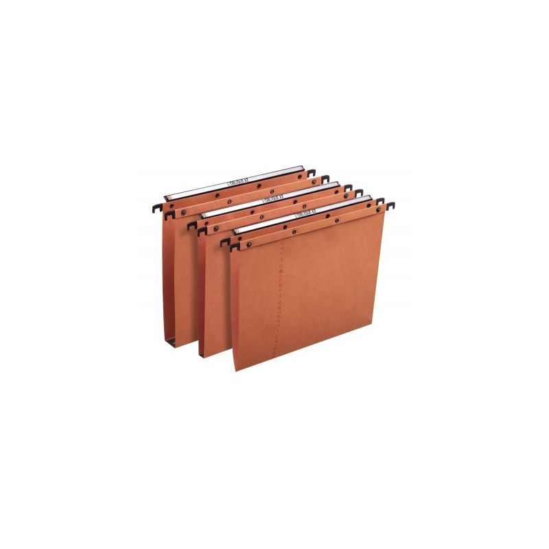 Achetez Paquet de 25 dossiers suspendus AZO Ultimate orange pour tiroir dos fond 30 mm 100330272 HAM..