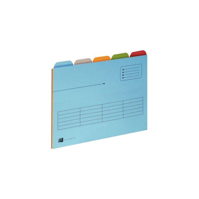 Achetez Paquet de 5 sous-dossiers pour tiroirs 100330160 HAMELIN pas cher sur Ma Rentrée Scolaire