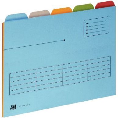 Achetez Paquet de 5 sous-dossiers pour tiroirs 100330160 HAMELIN pas cher sur Ma Rentrée Scolaire