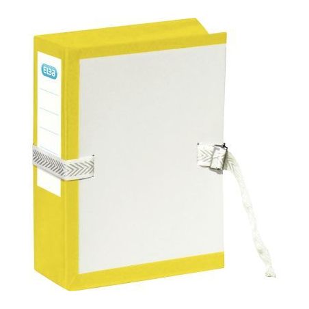 Achetez Pochette archives à soufflet en PVC jaune format 24x32cm 100726061 ELBA pas cher sur Ma Ren..