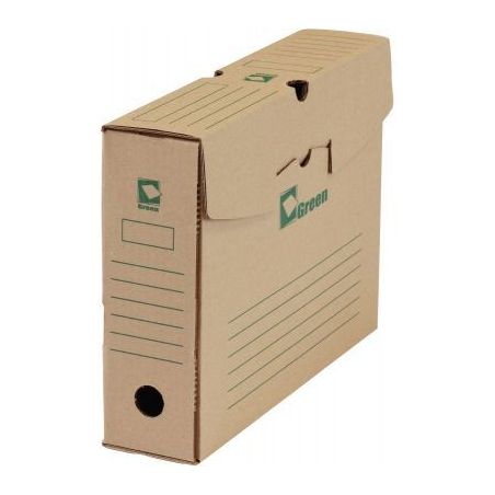 Achetez Paquet de 25 boîtes d'archives 34x25 Dos 8cm écru Green 34997 pas cher sur Ma Rentrée Sco..