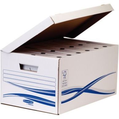 Achetez Container avec 6 boites d'archives dos 8cm blanc 4460504 BANKERS BO FELLOWES pas cher sur Ma..
