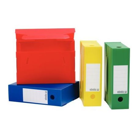 Achetez Paquet de 10 boîtes à archives en polypropylène alvéolé, Format : L 34xH25cm dos de 10c..