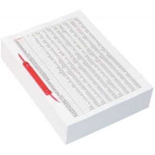 Achetez Boîte de 50 relieurs CAPICLASS 1 pour feuillets mobiles perforés entr'axe 8 cm CAPICLASS 1..